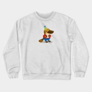 Platypus Birthday Crewneck Sweatshirt